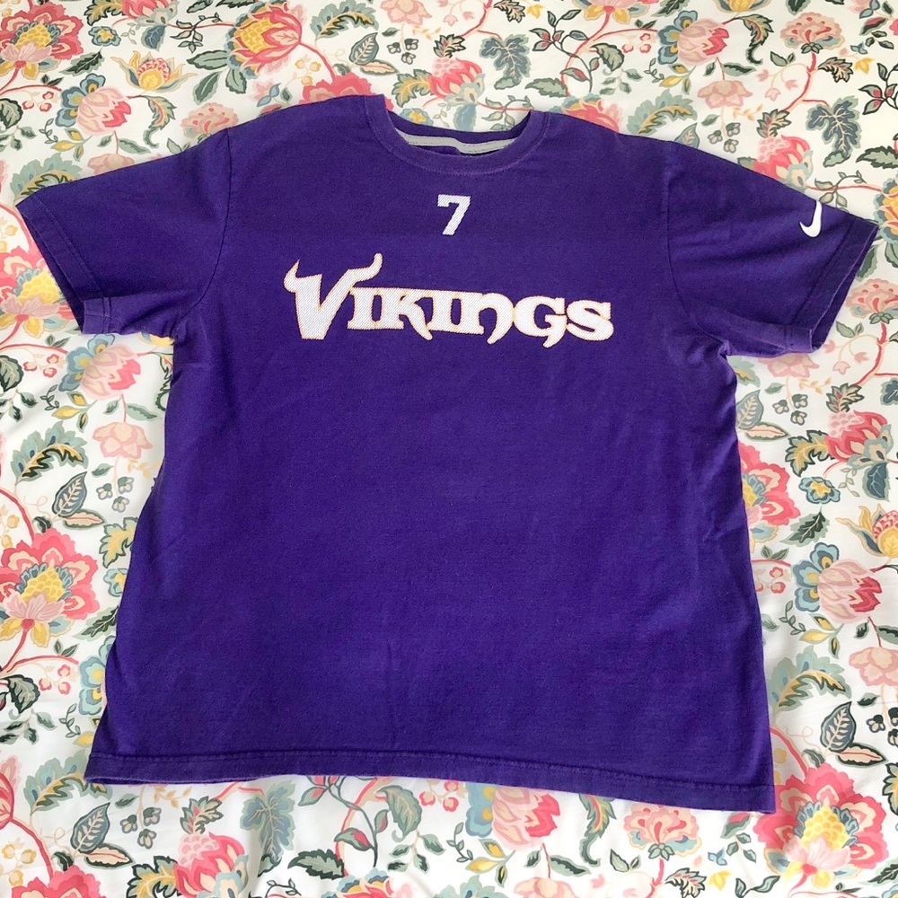 Nike Vikings Ponder Tee Shirt